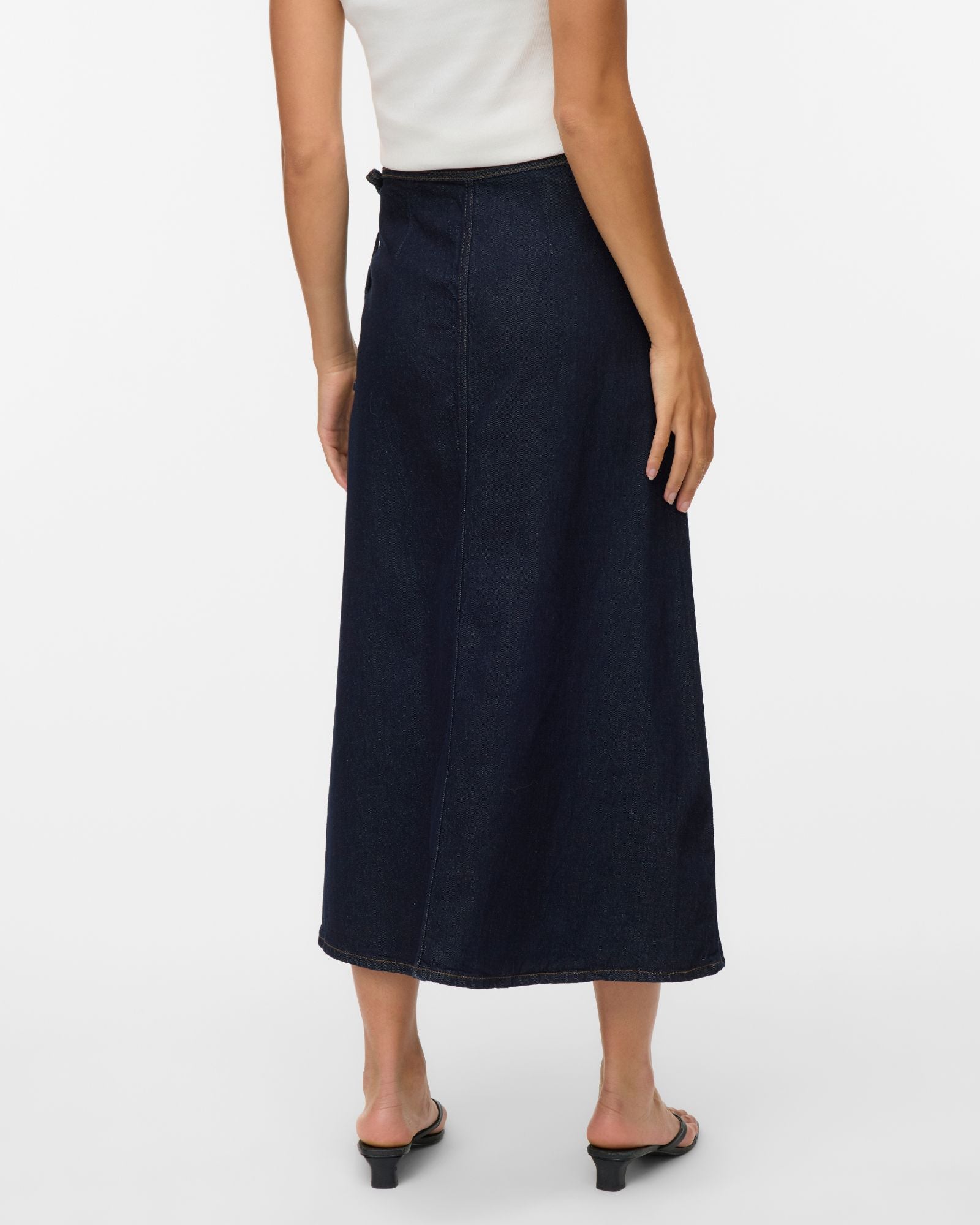 AWBELLA WRAP MIDI SKIRT